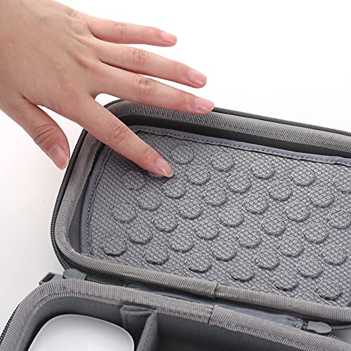 Smatree Hard Case Compatible for MAC Mini/Magic Trackpad/AirPods Pro 3/MagSafe Charge,Apple Pencil,Magic Mouse,Magsafe Power Adapter,Beats Monster by Dre,SD Card, Magnetic Charging Cable Bag,Gray - Image 4
