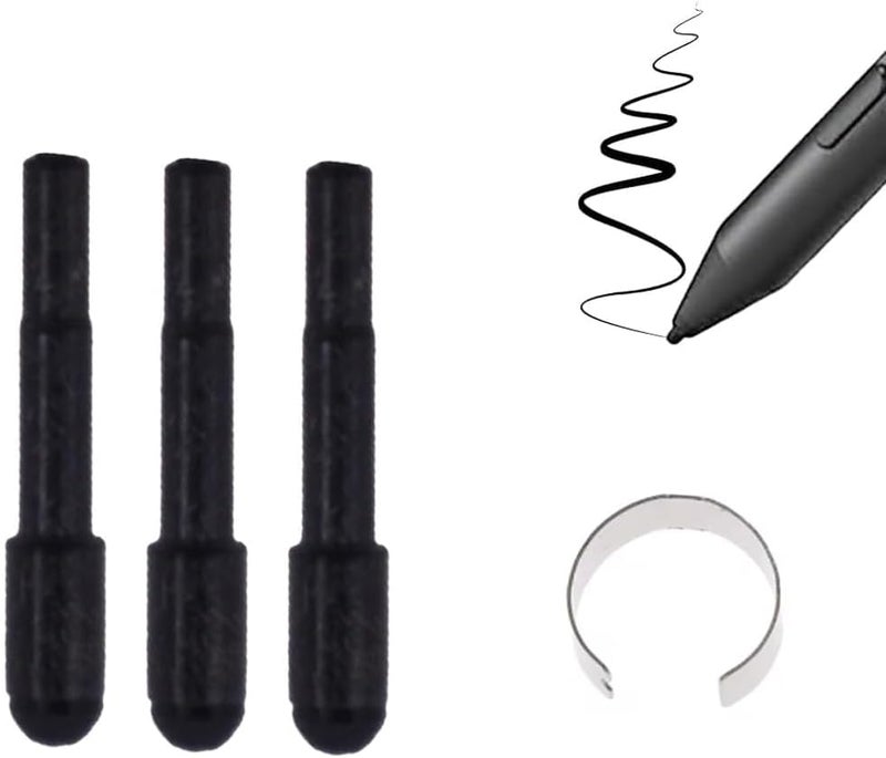 أطراف بديلة لقلم Lenovo Active Pen / Active Pen 2 / Digital Pen 2، لأقلام اللمس من Lenovo التي يمكن توصيلها بالكمبيوتر (3 قطع) - Image 1