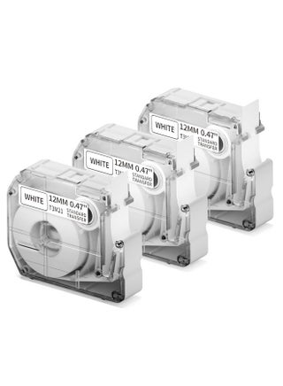 Aker Tape- Phomemo M950/M960 Laminated Labels, 12Mm 0.5 Inch, 4M, Black On White, For Pt-M95 Pt-90 Pt-70 Pt-65 Pt-85,M950/M960 Label Maker, Compatible With P Touch M Tape,M231 Mk231-(3 Pack) - pzsku/ZECB05F5FC7C8832E2E7CZ/45/_/1735214562/76c701e2-9356-47b8-8250-e2c8a00ca62d