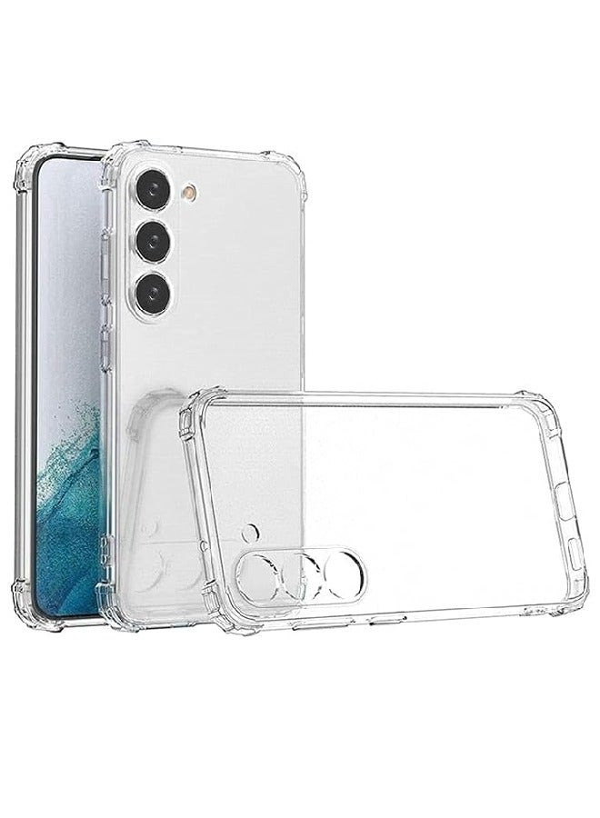 FOCUS Clear Bumper Case for Samsung S24 Case, Shockproof Thin Cover, Yellowing-Resistant Slim Transparent TPU Phone Case, Bumper Case Heavy Duty Protection, Crystal Clear Anti-Fingerprint - Image 1