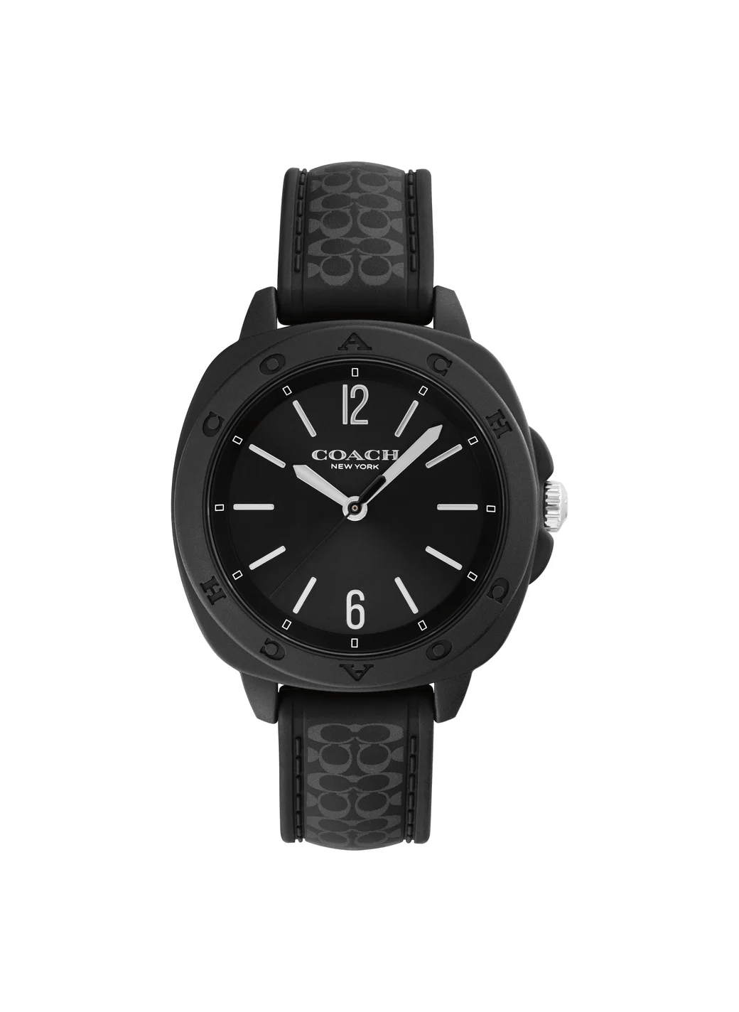 كوتش Analog Silicone Strap Watch
