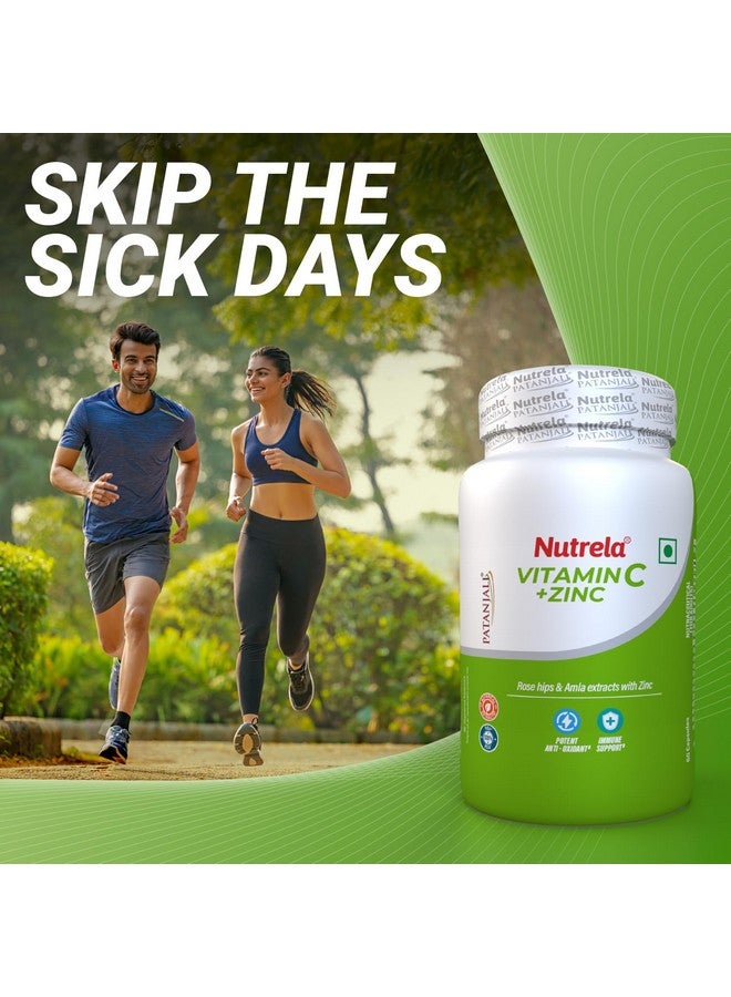 Nutrela Vitamin C and Zinc for Men and Women - 60 Capsules (Pack of 2) - Image 4