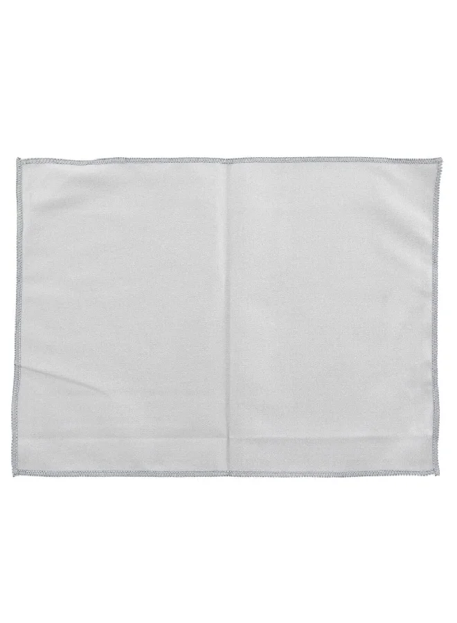 Five Simply Smart 2-Piece Smooth Surface Perfect Finish Chiffon Microfiber Cloth Set Grey 30 x 40 cm 164765