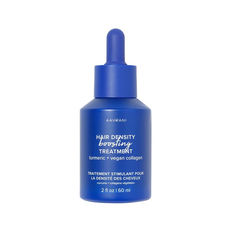 AAVRANI Hair Density Boosting Treatment  Ashwagandha Vegan Collagen And Turmeric Scalp Serum For Thicker Fuller Hair  Vegan NonGreasy  2 Fl Oz