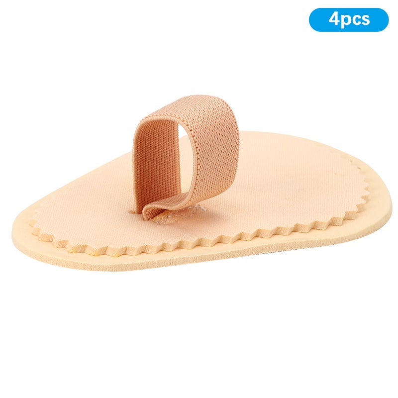 Toe Separators: 4 Pack EVA+Cotton Cloth - Soft Flexible Adjustable Strength Toe Straighteners for Hallux Valgus, Overlapping Toes, Hammer Toe Relief & Daily Foot Comfort - Image 2