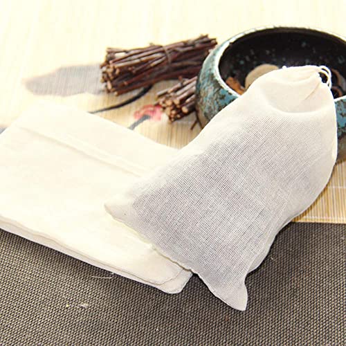 OREAYU Prime Muslin Cheese Nut Milk Cloth Bag for Kitchen, Unbleached Reusable Cotton Bags for Straining Juice as Strainer, Masala Potli, Spice Bag, Paneer, Curd, Cheese, 10x7inches 3 Pcs - Image 4