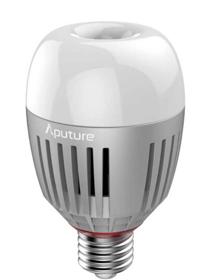 Aputure Aputure Accent B7c RGBWW LED Bulb - Portable RGB LED Light, Battery Powered, Flicker-Free Dimmable, E26/E27 Smart Bulb  - Image 1