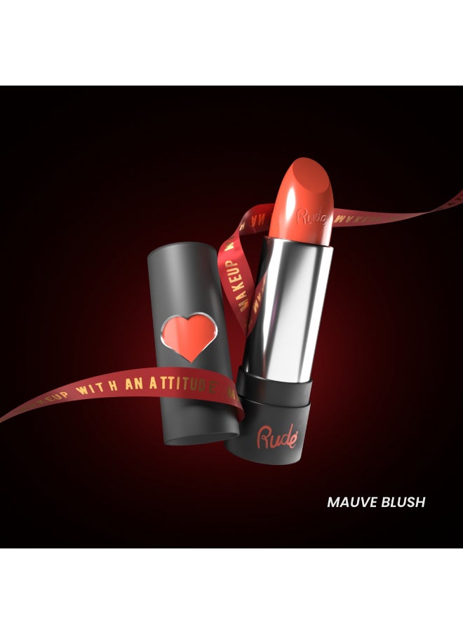 Rude - Hydro Shine Moisturizing Lipstick - Mauve Blush - Image 1