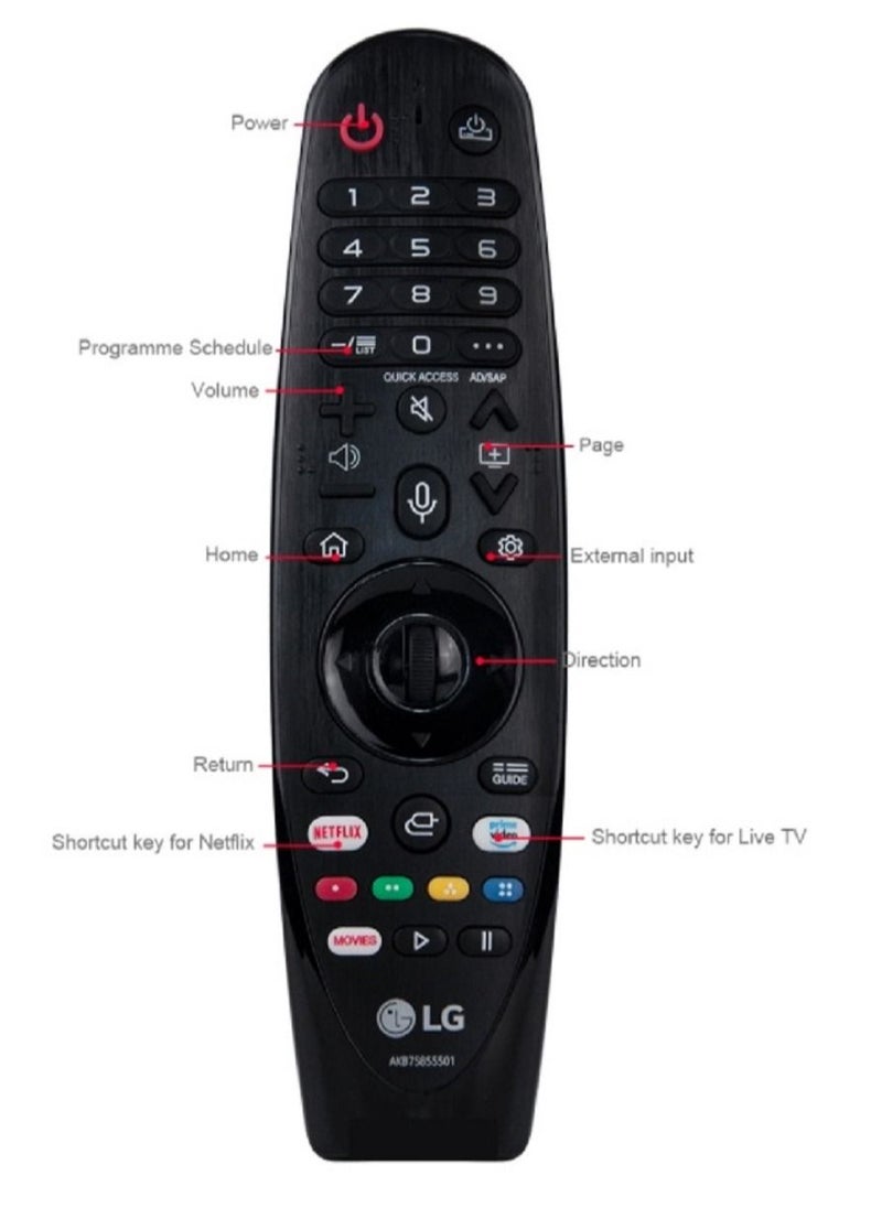 Generic - MR20GA Voice Magic Remote Control for LG TV - Image 1