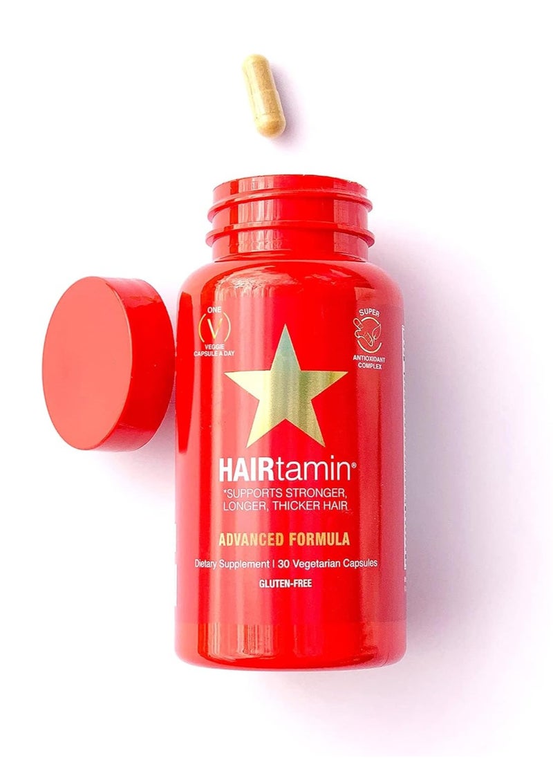 HAIRTAMIN - Healthy Hair Growth Vitamins - Biotin Hair Growth Supplement Pack Of 2 - Image 1