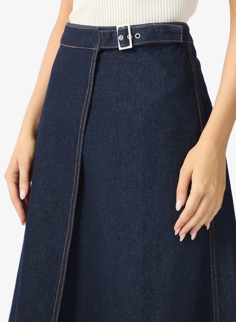 VERO MODA Vmcalista Ankel Denim Skirt - Image 3