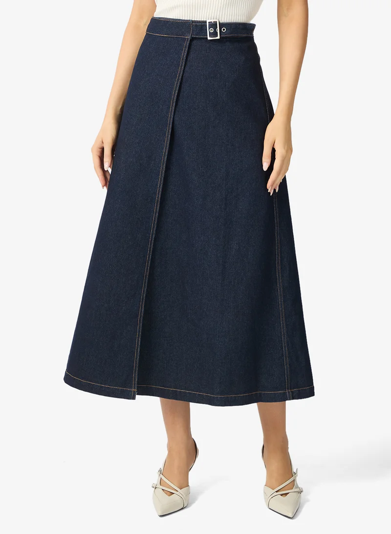 VERO MODA Vmcalista Ankel Denim Skirt
