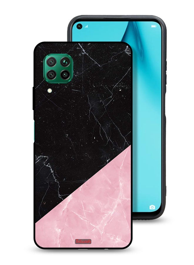 Tolwak Huawei P40 lite 4G Protective Case Cover Marble Pattern - Image 1