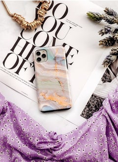 BURGA iPhone 15 Pro Case, 2 Piece Hard Shell + TPU Silicone Interior, Shock Absorption, All Port Accessible, Raised Bezel For Screen & Camera Protection, Never Fading HQ Print, Pastel Hues  - Image 4