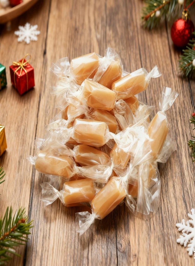 FOIMAS 600pcs Clear Candy Wrappers, 5 x 5inches Cellophane Candy Wrappers Wrapping Papers for Christmas Caramels Chocolate Nougat Lollipops Treats and Candy - Image 5