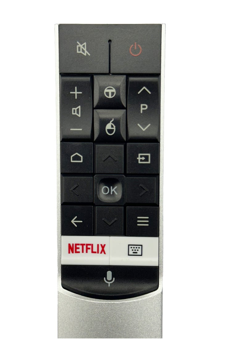 Generic - TCL Replacement Remote Control  Fit for TCL Android TV ARC602S 75C815 65C815 55C815 65C815K 75C815K 55C815K 75C815KX1 65P610 55P610 50P610 43P610 65P610K 55P610K 50P610K 43P610K - Image 1
