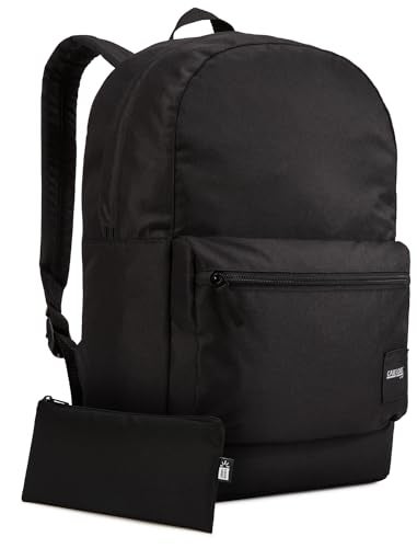 Case Logic Commence CCAM1216 Carrying Case Backpack for 156 Notebook Electronics Book Folder Water Bottle Accessories Black - Image 1