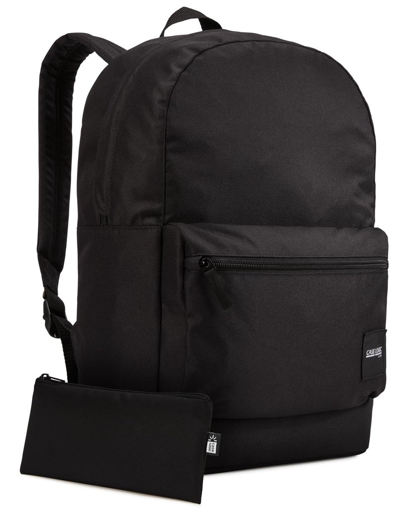 Case Logic Commence CCAM1216 Carrying Case Backpack for 156 Notebook Electronics Book Folder Water Bottle Accessories Black - Image 2