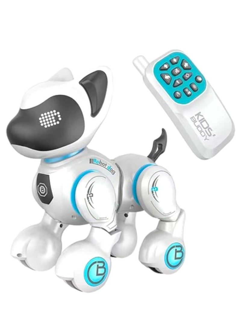 Remote Control Robot Dog Toy Programmable Smart Robot Dog For Kids Interactive Dancing Walking Singing Stunt Robot Dog Educational Toy For Kids