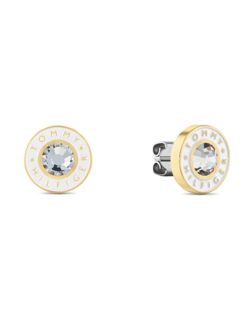 TOMMY HILFIGER TH JEWELRY LAYERED ENAMEL WOMENS STUDS - 2780809  - Image 1