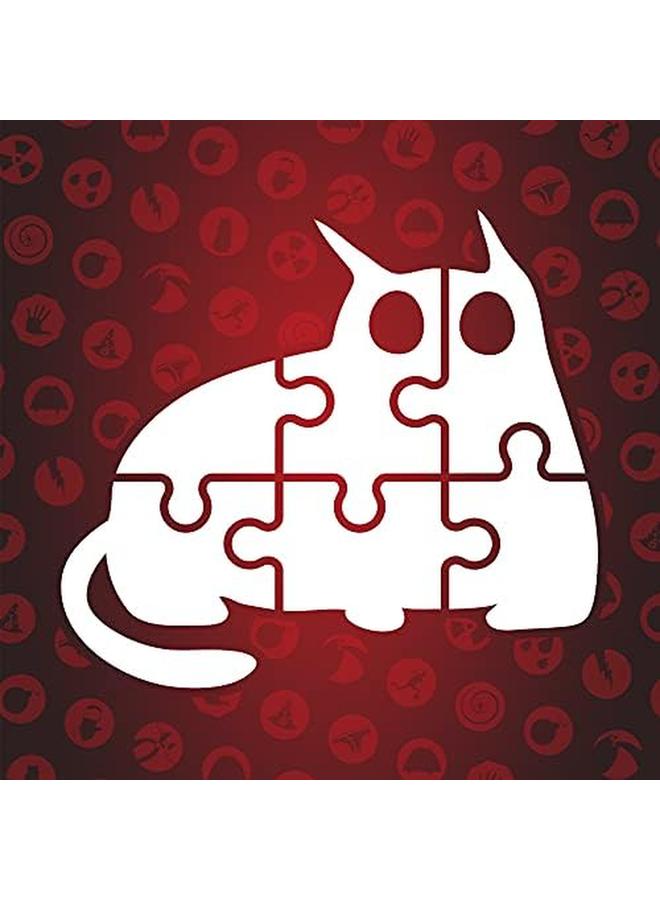Exploding Kittens Jigsaw Puzzles For Adults Cats Playing Chess 1000 Piece Jigsaw Puzzles For Family Fun And Game Night - Image 4