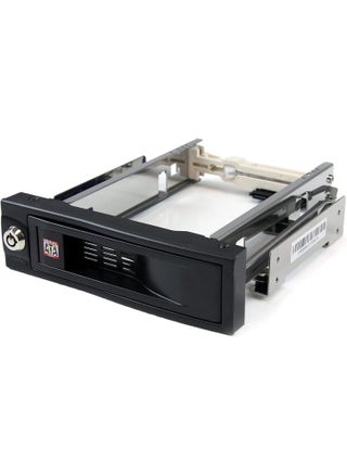 StarTechcom 525in Trayless Hot Swap Mobile Rack for 35in Hard Drive  Internal SATA Backplane Enclosure  Lockable drive bay  TAA HSB100SATBK - pzsku/ZECB1ED87CC91F51B6C10Z/45/1747233376/25564a43-e943-42e5-94a7-8e2540948511