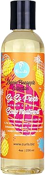 Curls Poppin Pineapple Collection So So Fresh Vitamin C Scalp Treatment 4oz - Image 1