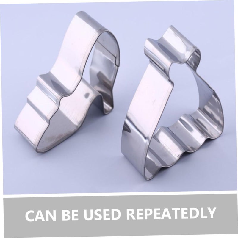Stainless Steel Heart Cookie Cutters 12pcs Set for Wedding Valentine Baking - Image 4