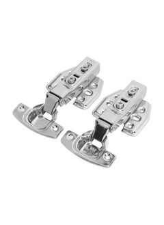 Thoraya 2Pcs Cabinet Hinges Stainless Steel 2.0mm Thick 105‑110° Opening Mute Muffler Close Hinges for Kitchen BathroomMiddle Bend  - Image 5