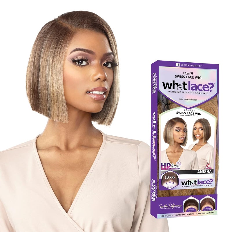 Sensationnel Sensationnel HD Lace Front Wig Cloud 9 What Lace Swiss Lace 13X6 Anisha (T2/350) 