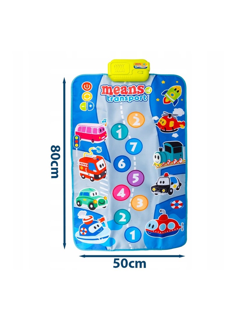 Toyland Multifunctional Early Learning Musical Mat Touch Interactive Educational Fun Cars Vehicles Sounds - Image 4
