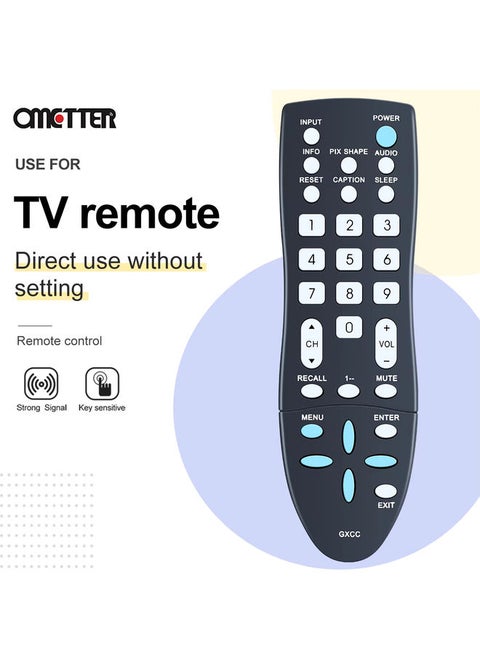 NEW GXCC for Sanyo TV Remote Control GXFA DP19649 DP19648 DP26649 DP26640