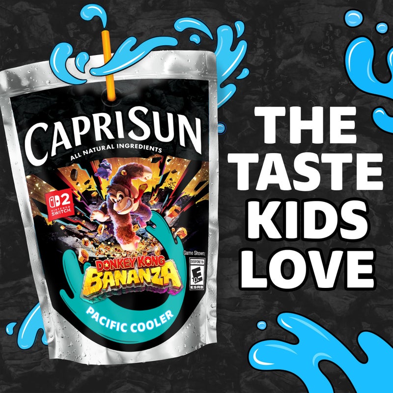 Capri-Sun كابري سون باكفك كولر مشروب عصير بنكهة الفواكه المختلطة، 10 عبوة، 6 أونصات سائلة لكل كيس - Image 5