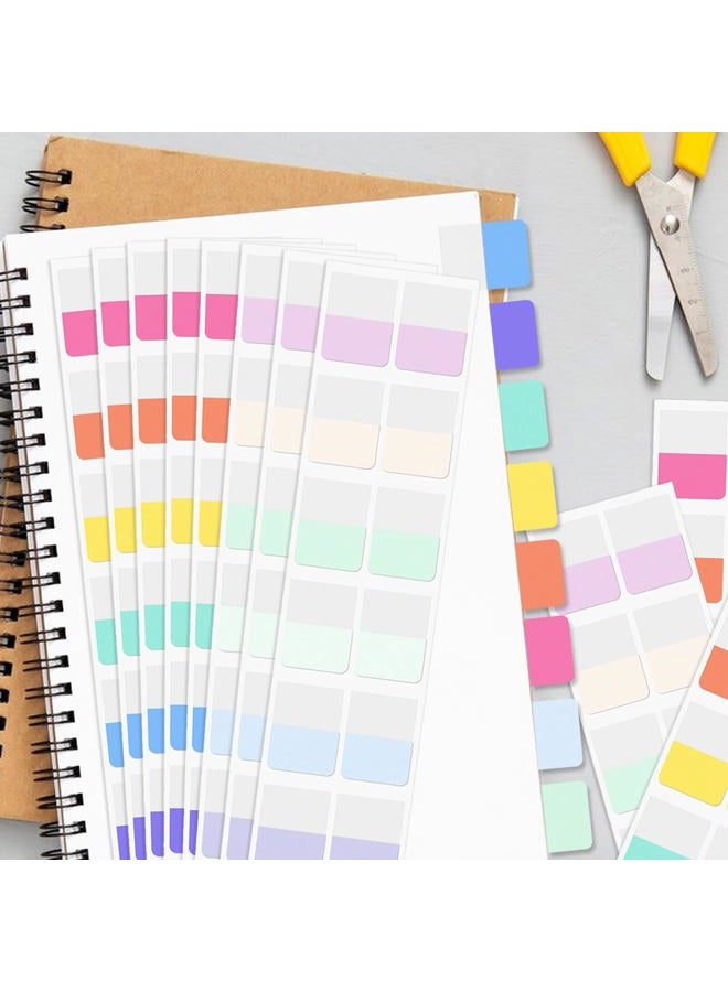 Imeepa 240PCS Sticky Index Tabs, Colored Strip Page Markers, Writable and Repositionable File Tabs Flags for Pages, Reading Notes, Classify Files, 12 Colors（1 inch） - Image 4