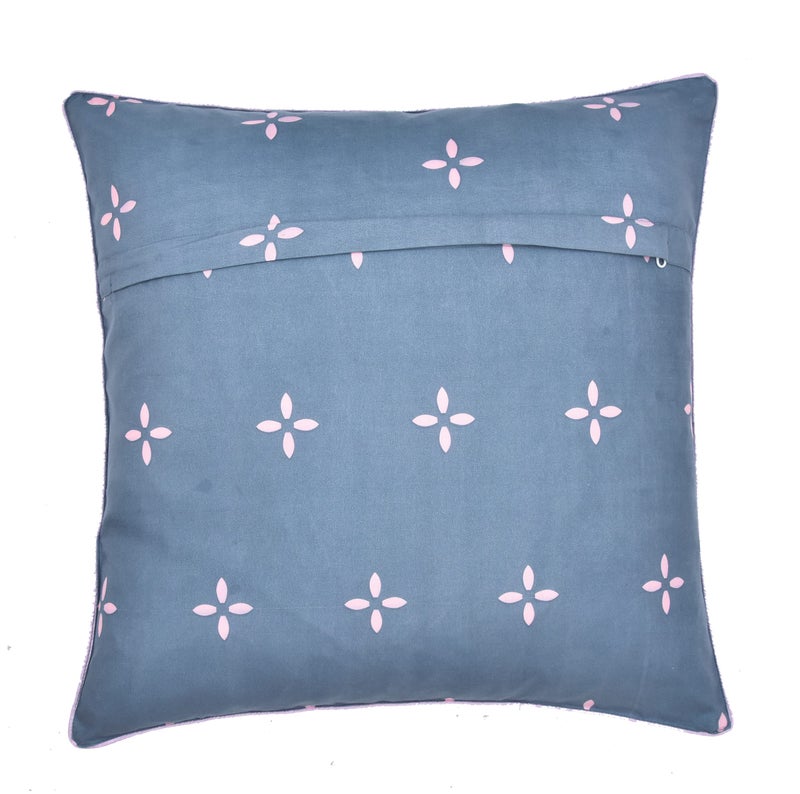 RRC Super Soft Brushed Microfiber Cotton Quilted Cushion Covers 24X24(Inches),Pack of 2, Hidden Zipper Closure Front is Quilted with Soft Microfiber - Image 4
