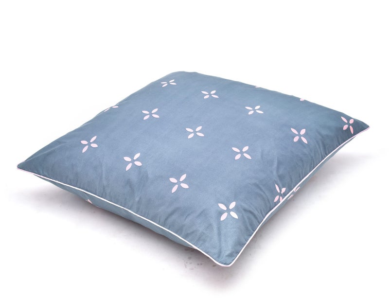 RRC Super Soft Brushed Microfiber Cotton Quilted Cushion Covers 24X24(Inches),Pack of 2, Hidden Zipper Closure Front is Quilted with Soft Microfiber - Image 5
