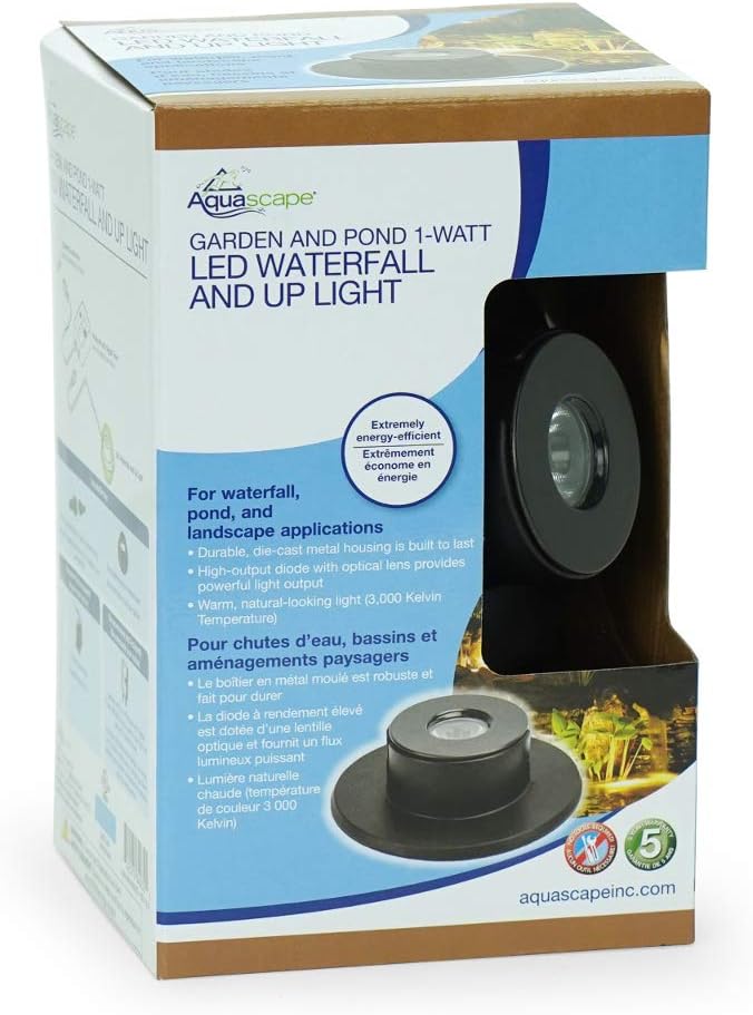 Aquascape LED Waterfall Up Light 1Watt for Garden Pond and Water Feature  84032 - Image 2