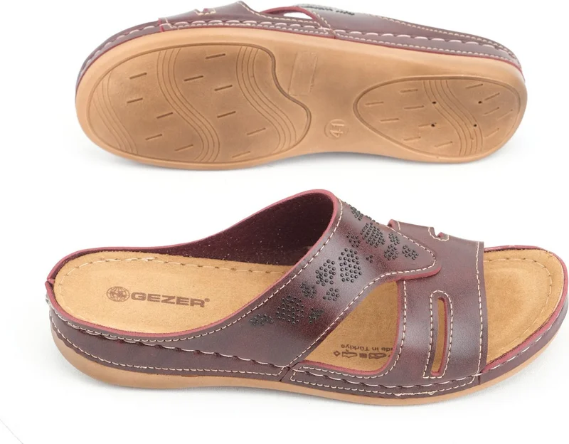 جيزر Summer Women's Faux Leather Collection Slippers