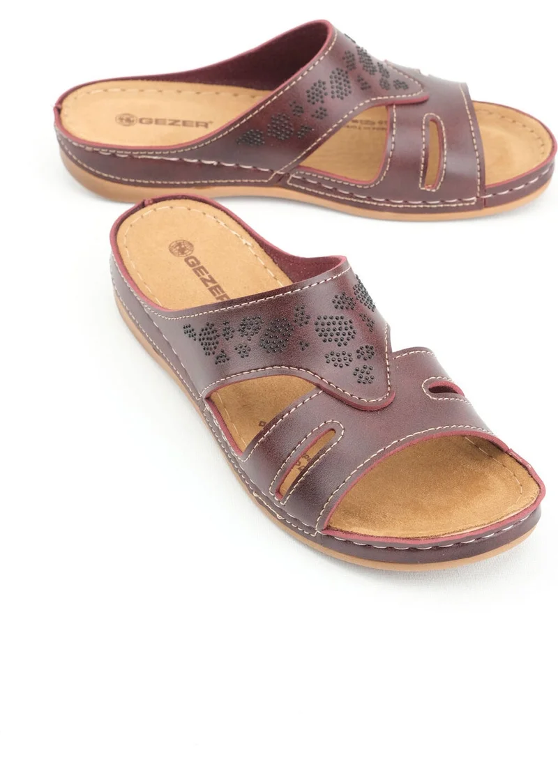 جيزر Summer Women's Faux Leather Collection Slippers