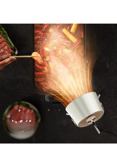 General Outdoor Barbecue Portable Desktop Range Hood Household Removable Small Desktop Large Suction Range Hood  - Image 2