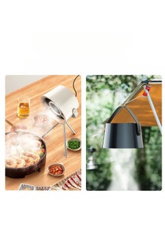 General Outdoor Barbecue Portable Desktop Range Hood Household Removable Small Desktop Large Suction Range Hood  - Image 3