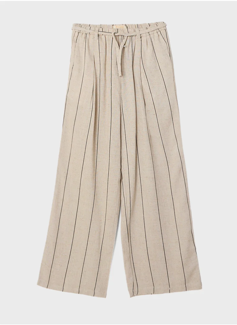 ريبلز مع نمشي Girls Wide-Leg Pant