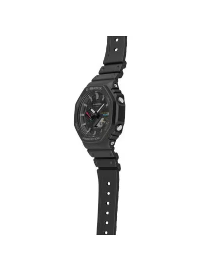 جي شوك ساعة رجالية تناظرية رقمية من الراتنج -- - . مم - Image 3