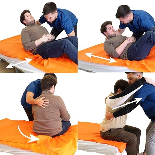 PEPE Mobility Slide Sheets for Moving Patients (39"x79"), Tubular Transfer Sheet for Elderly Transfer for Cars, Wheelchairs and Bed, Hospitals, Home Care - Image 4