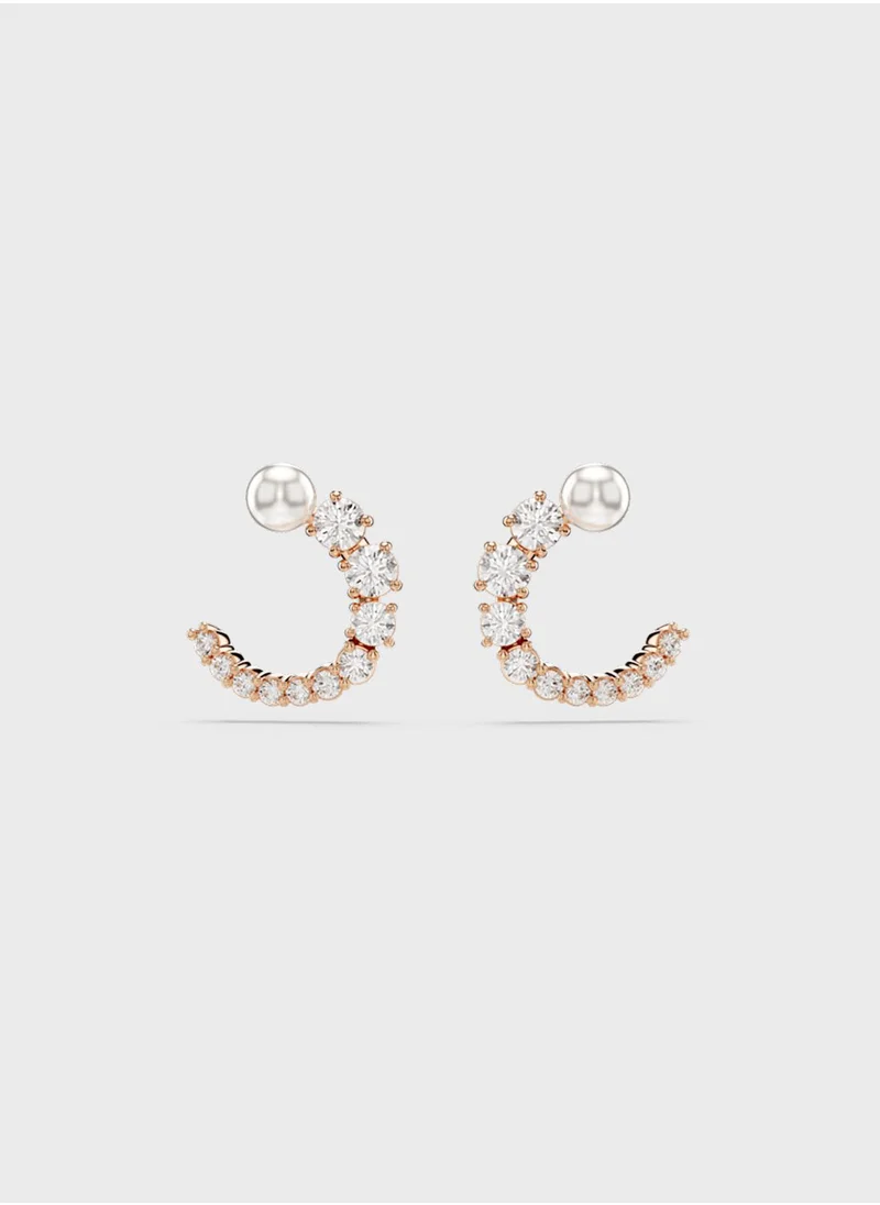 سواروفسكي Crystal Detail Stud Earrings