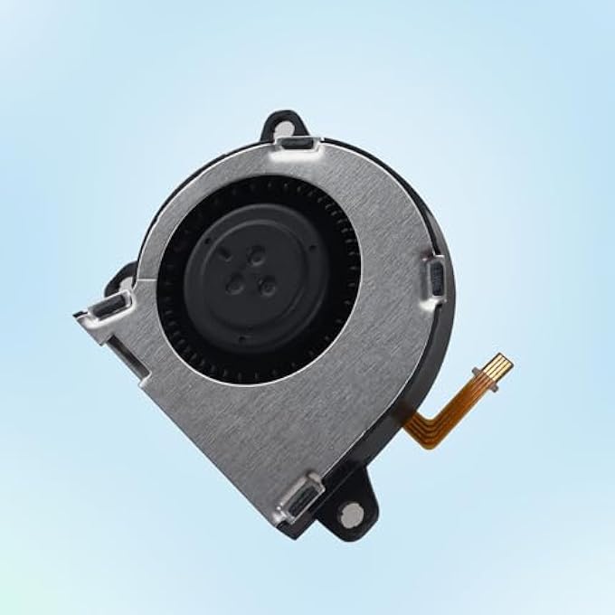 REPLACEMENT INTERNAL FAN COOLING COOLER FOR NS NINTENDO SWITCH OLED CONSOLE, REPAIR PARTS WITH THERMAL PASTE, SCREWDRIVER TOOL SET - Image 3