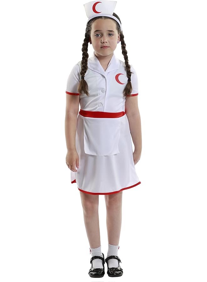 Mad Costumes Nurse Professions Costumes For Kids Small 3 To 4 Years - Image 1