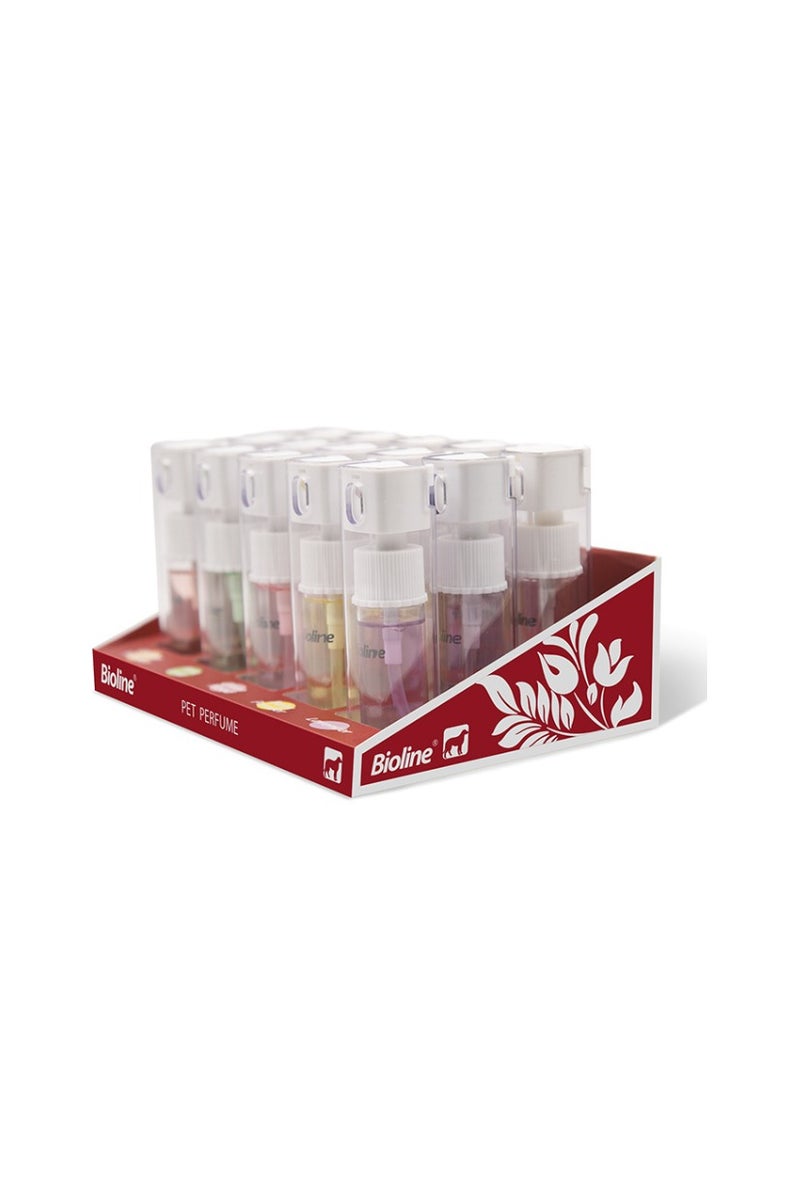 بايولاين عطر بيولاين للحيوانات الأليفة 10 مل – 15 زجاجة/علبة | بخاخ برائحة طويلة الأمد للقطط والكلاب، لإزالة الروائح وآمن للبشرة الحساسة - Image 2