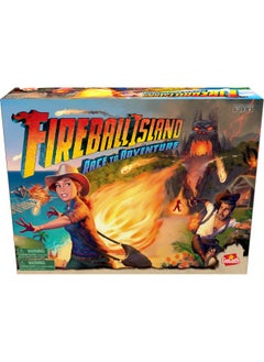 Goliath Goliath Fireball Island Board Game - Unique Game Board and Components, 2-4 Players Ages 7 and Up  - Image 1