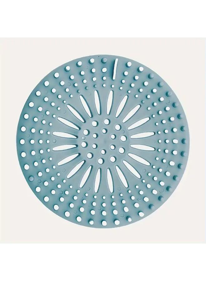 Grey Instant Hair Filter Shower Drain Cover High Density Interception Net 3 Second Installation Easy Clean Reusable Long Lasting - Image 5